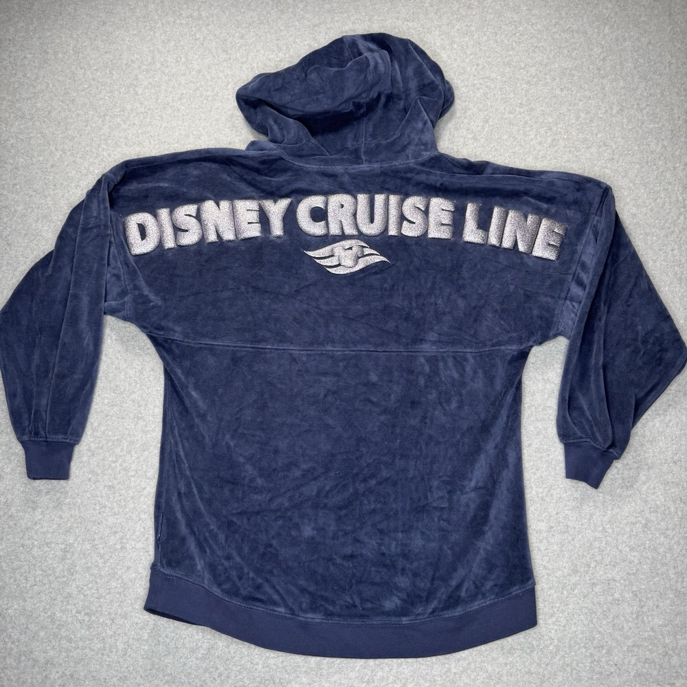 Disney Cruise Line Hooded Spirit Jersey Velour Size XS Alaska 2020
